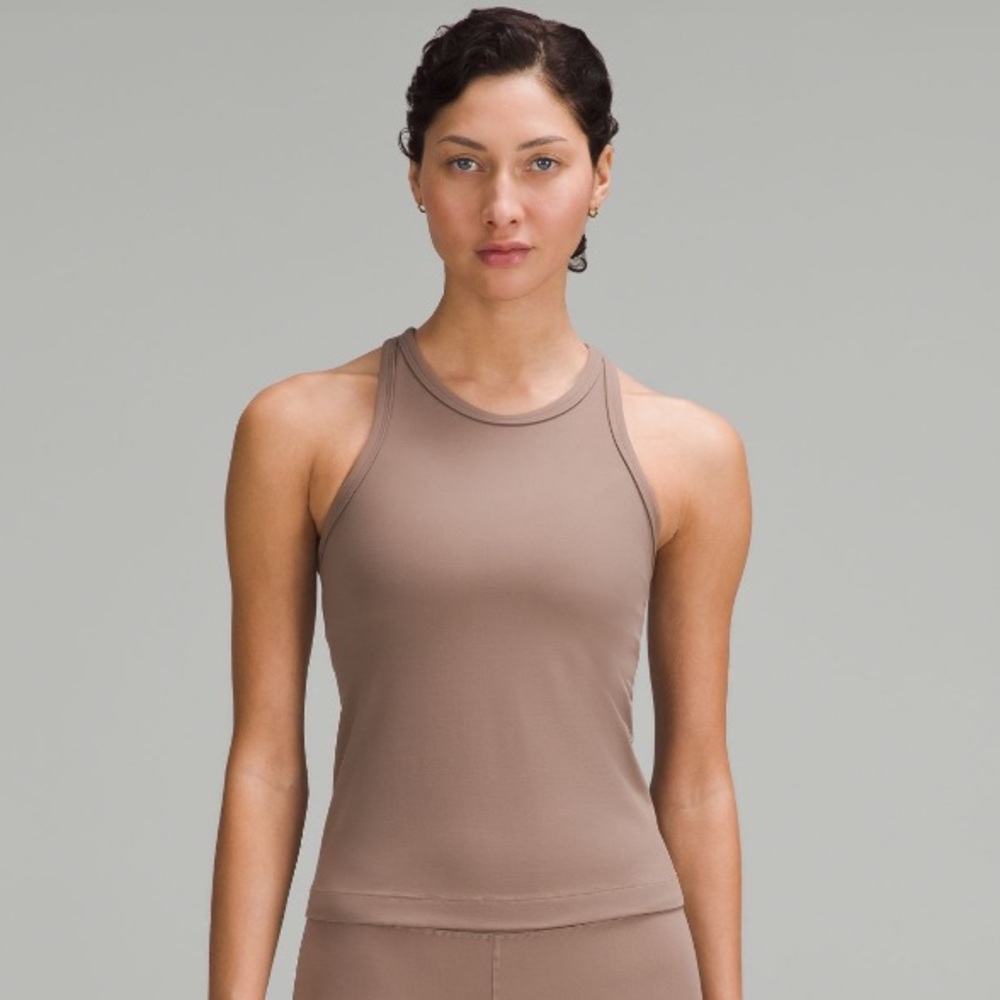 lululemon Align Racerback Tank Taupe - Size 12